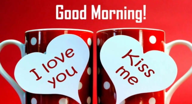 good morning kiss for girlfriend