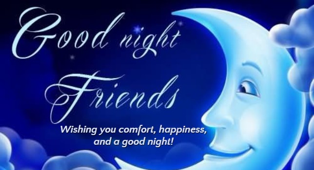 100+ Heart Touching Good Night Messages For Friends, Best Friends