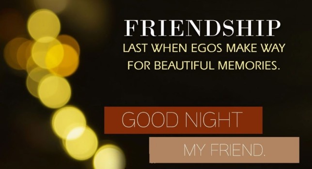 good night wishes messages for friends