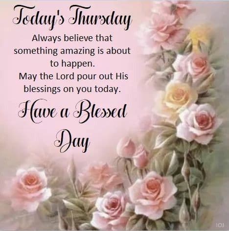 Good Morning Thursday Blessings Images And Quotes