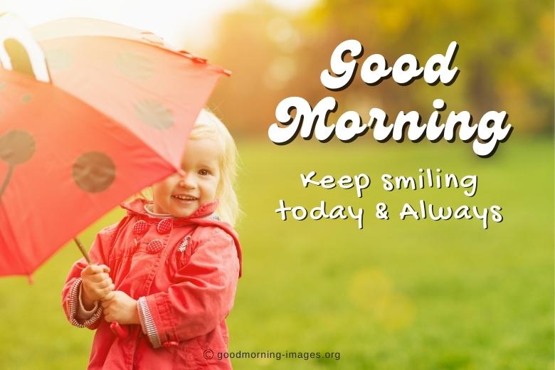 good morning smile images